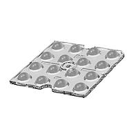 BJB Electric 35.116.1007-002-01 ເລນສ໌ແສງສວ່າງ LED OptiSquare 4x4 - ຂະຫນາດກາງ