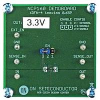 onsemi NCP160MXTBGEVB ບອດທົດລອງ LDO Voltage Regulator NCP160