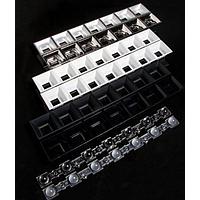 Ledil C17363_DAISY-7X1-W2-D ເລນ LED ເລນສະບັບເສັ້ນກົງ ເລນສະບັບສີ່ແຫ່ງ 7 ຕໍ່ mm (D)