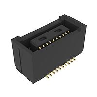 Amphenol FCI 10164227-0205A1RLF ຮອບຮອງ BergStak 0.4mm, 20ຕຳແໜ່ງ, ຮອບຮອງ, 3.5mm ຄວາມສູງກ້ອງ