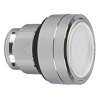 SCHNEIDER ZB4BA18 Momentary FLUSH W/ TRNSPRNT CAP, ຂາວ