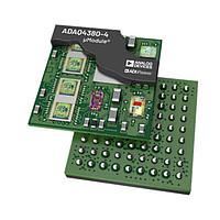 Analog Devices ADAQ4380-4BBCZ uModule ການແກ້ໄຂການຮັບຂໍ້ມູນ ສີ່ຊ່ອງ, 16-Bit DAQ uModule
