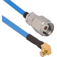 Amphenol SV Microwave FRSMP-085-MS185-060 ສາຍສະບັບ RF SMP R/A F 1.85mm STR M 6"Cable