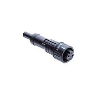 Amphenol LTW AZ-10BFFM-QL8D03 Sensor Cables / Actuator Cables X-Lok, Mini Size, Plastic, 1.5A, 10 pins, Female Connector, Female Contact, Straight, Push Lock, Overmolded, Length 3000mm, IP68