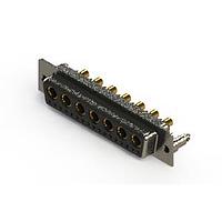 EDAC 628-24W7624-3ND ຕົວເຊື່ອມຕໍ່ Mixed Contact D-Sub Connectors Vertical Combo Dsub