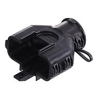 Molex 34951-2011 ເຄື່ອງສະຫນອງ MX150 2x10 RCPT BACKSHELL ສີດຳ ມີ RIB