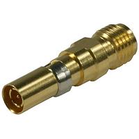 HUBER+SUHNER 33_1023-SMA-C50-1/111_NE ຕົວແປ RF - ລະຫວ່າງຊຸດ 1.0/2.3 ແພັກ(m) ເຖິງ SMA ຈັກ(f)