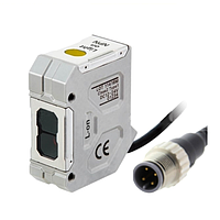 OMRON E3ZR-CR81D ເຊັນເຊີ Photoelectric ທົນທານຕໍ່ນໍ້າມັນ (Retro-reflective, 100-2500 mm, PNP, Dark-ON, M12)