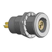 LEMO HGG.0T.309.CLLP ປຸ່ມຮັບ IP68,9P,Key,Fxd SKT Chrome Plte, FM Sldr