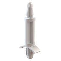 Essentra Components LCBS-8-20-01 ການສະຫນັບສະຫນູນ PCB CB Spt, ຄູ່ລອກສອງ, ທຳມະຊາດ, ຊ່ອງ 1-1/4 ນິ້ວ