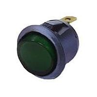 Shin Chin R13-112BW-02-BGG-N1 ສະຫນັບສະຫນູນ Rocker Switches SPST GRN ILUM RKR SW