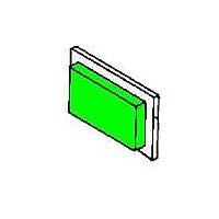 Honeywell AML51-F10G ເລນ LENS RECTANGULAR ເຂັ້ມຂຽວ