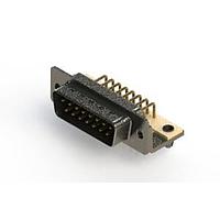 EDAC 629-M15-640-BN3 ຕົວເຊື່ອມ D-Sub - ຕົວເຊື່ອມ D-Sub ມຸມຂວາ ຄວາມໜາແບບມາດຕະຖານ