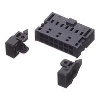 Omron Electronics XG5N-141-U ຊຸດປະກອບປຸ່ມກັບປະຕູ CrimpSocket/Lock 2ແຖວ 14P 1PolarizeG