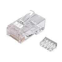 MH Connectors MHRJC6AR21NN ຕົວເຊື່ອມ 8P8C Cat6a mod plug, 50u" Plating