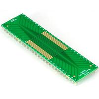 Chip Quik PA0210C ອາແດບເຕີ TSOP-54 (II) ເປັນ DIP-54 SMT Adapter (0.8 mm pitch, 10.16 mm body) Compact Series