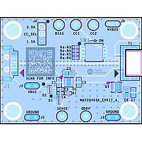 Analog Devices MAX20463AEVKIT# ຊຸດປະເມີນ USB Type-C ສໍາລັບ USB Type-A ເປັນ Type-C