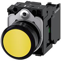 SIEMENS A6X30141425 ປຸ່ມກົດສະຫນາມມາດຕະຖານ. ເຫຼືອງ