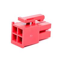 AMP Connectors - TE Connectivity 2029091-4 ກອງສາຍສົດ 4 POS RECPT UL-94-V2 ແດງ