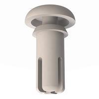 Essentra Components 27SR2400500 ສແນບ ຣິເວດ, ຮູ ຂະໜາດ .248-.252, ຄວາມຫນາແຜ່ນ .250-.375