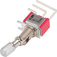 Carling Technologies 2M1-DP1-T1-B1-M1QE Toggle Switches 2-pole, ON - None - ON, 5A/2A 125VAC or 28VDC/250VAC not HP rated, Non-Illuminated, Sealed Round Bat Mini & SubMini Switch with Solder Lug UL Recognized CSA Certified