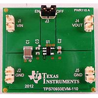 Texas Instruments TPS70933EVM-110 ຕົວຄວບຄຸມແຮງແສງ LDO TPS70933 Eval Mod