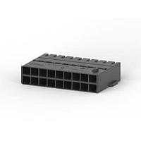 AMP Connectors - TE Connectivity 1718489-1 ຮູງຮັບ Receptacle AMP MCP 1.5 RECEPT HSG 18 POS