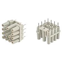 HARTING 09120129901 ອຸປະກອນເສີມ Han Q12/0 PCB Adapter