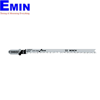 BOSCH T308BO Jigsaw Blades ສະອາດພິເສດສໍາລັບໄມ້ (117mm)