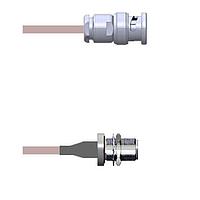 Amphenol Custom Cable Q-0J01T0005036i ສາຍສັນຍານ RF BNC-SP/N-SJB G316 36I