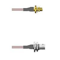 Amphenol Custom Cable Q-2U0010001048i ສາຍສະບັບ RF SMA-SJB/BNC-SJB G178 48I