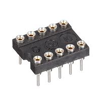 Aries Electronics 10-3513-10 ຄອລເລດ ຄອນແຕັກ 10P SOLDER TAIL PIN GOLD / TIN COLLET