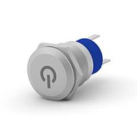 P&B 2316366-8 ປຸ່ມກົດສະລິບ AV19 SPL 3A POWER LOGO R&G 24V