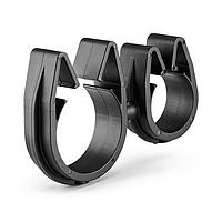 HellermannTyton 156-02366 MOC Clip ເຖິງ MOC Clip, 22 mm, 26 mm, PA66HIRHSUV, ສີດຳ, 1000/ctn