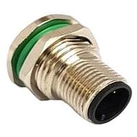 Bulgin PXMBNI12RPM12APCPG9 ເສັ້ນສາຍເຊນເຊີ / ເສັ້ນສາຍອັກຕູເວດເອັດ M12 ຊີຣີສ ການຕິດຕັ້ງຫຼັງແຜ່ນ