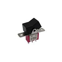 Adam Tech SW-R2-2B-A-5-10 ສະແກນລົດເລັກ MINIATURE ROCKER SWITCH, ທອງສີບຣອນ