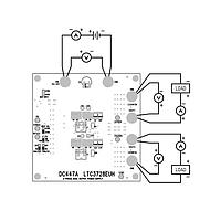 Analog Devices DC447A ຕົວຄວບຄຸມແຮງໂຕລະຟັດ - ຕົວຄວບຄຸມສະຫວັດດັດ LTC3728EUH - ພະລັງງານອອກສອງຂັ້ນຕອນ 2-Phase Dual Output Power S