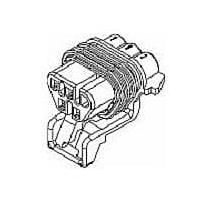 Aptiv 12146046 ການປະສົມຕໍ່ສາຍ 4 ທາງ 5P FM GRY CONN ASSY 150 SERIES 14 AMPS