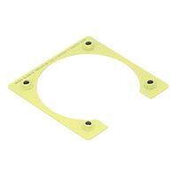 Glenair M85528/2-28A01A ຂາຍຕິດຕັ້ງ 3/4 PERIMETER MNT FLNG SHLL SZ 28