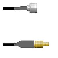 Amphenol Custom Cable Q-2N03P0008011i ສາຍສະບັບ RF N-SP/SMB-SJ RG58 11I