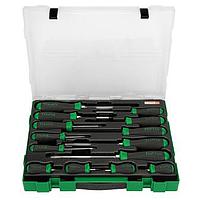 TOPTUL GZC2005 Go-Thru Slotted & Phillips Screwdriver Set (Hexagon Steel & Driver)