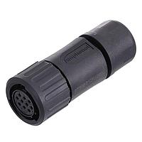 Amphenol SINE Systems RTS6BS12N10S03 ຕົວເຊື່ອມ PLUG STRAIGHT 10POS SOCKET CONTACT SZ 12