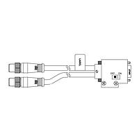 Molex 1200980045 ເສັ້ນສາຍອ່ານສະເຕີ / ເສັ້ນສາຍກະທົບ MIC 5P M/MP TO HORIZ DSUB 5M S