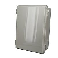 Bud Industries NBF-32122 ກະບອງອິເລັກທຣິກ NEMA Enclosure ABS Poly Blend (13.8 X 9.8 X 5.9 In)