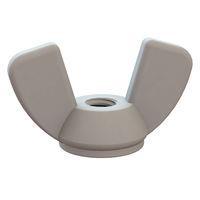 Essentra Components 0601024WNA ກຸ່ມກຸ່ມປອກ Wing Nut, #10-24 Thread, .63 Height