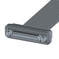 AirBorn MM-2A2-037-161-26MA-EMI ຕູ້ຕໍ່ສັນຍາ D-Sub MIL Spec ປຸ່ມຕິດຕູ້ຫຼັງ