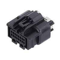 Molex 34894-8010 Mini50 ການປະກອບຮັບ Mini50 Sld Rcpt Hsg DR ບໍ່ມີ CPA 16Ckt OpB