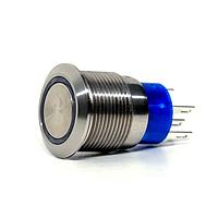 Alcoswitch - TE Connectivity AV1910RA24Q04 Anti-Vandal AV19 SPM 3A ວົງແຫຼມຕົວຢ່າງ R&G 24V