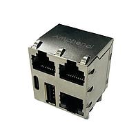 Amphenol Commercial Products RJE7G58814A112 ຕົວເຊື່ອມຕໍ່ MODULAR JACK COMBO