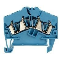 Weidmuller 1706070000 ບລັອກຕໍ່ສາຍບົດບັນທຶກ DIN ZDU 2.5-2/4AN BL